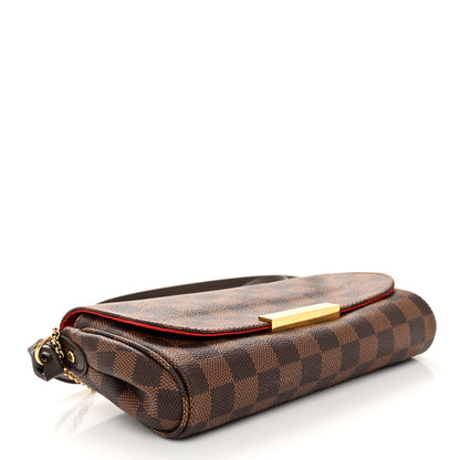 Louis Vuitton Damier Ebene Favorite PM 4 of 10