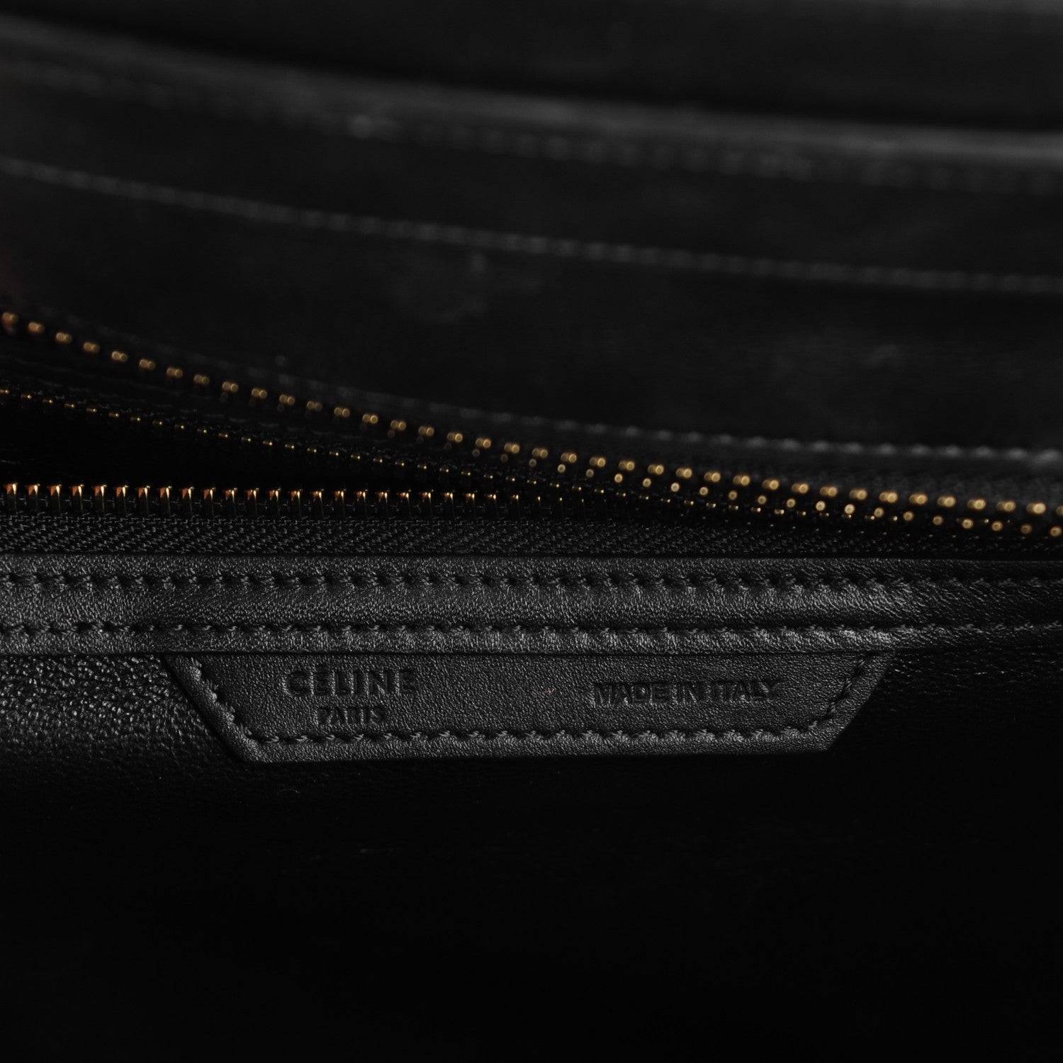 Celine Smooth Calfskin Mini Luggage Black 7 of 9