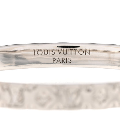Louis Vuitton Palladium Pillow Nanogram Cuff S Silver 4 of 6