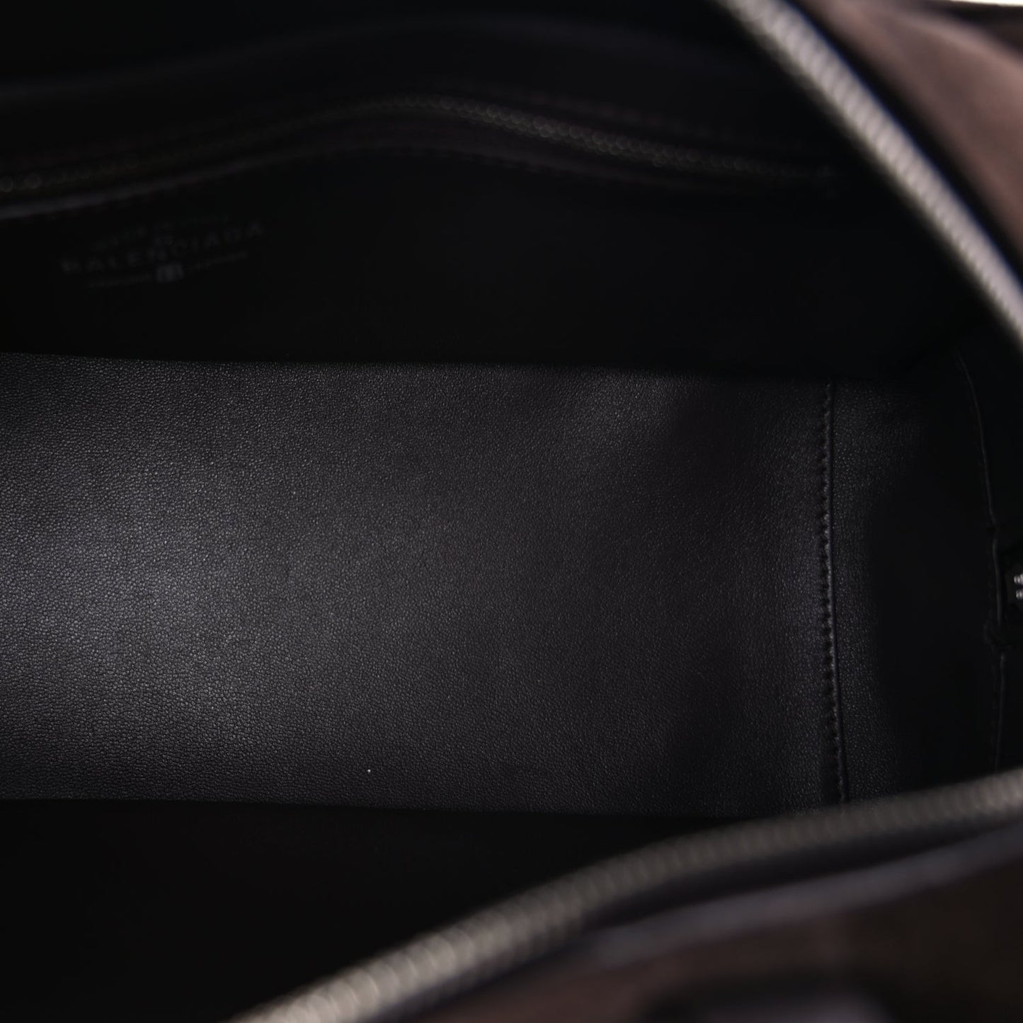 Suede Calfskin Small Carrie Bowling Bag Light Espresso