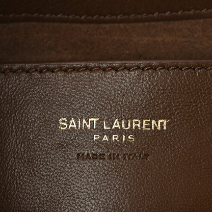 Saint Laurent Shearling Le 5 A 7 Mini Hobo Natural Beige 5 of 8