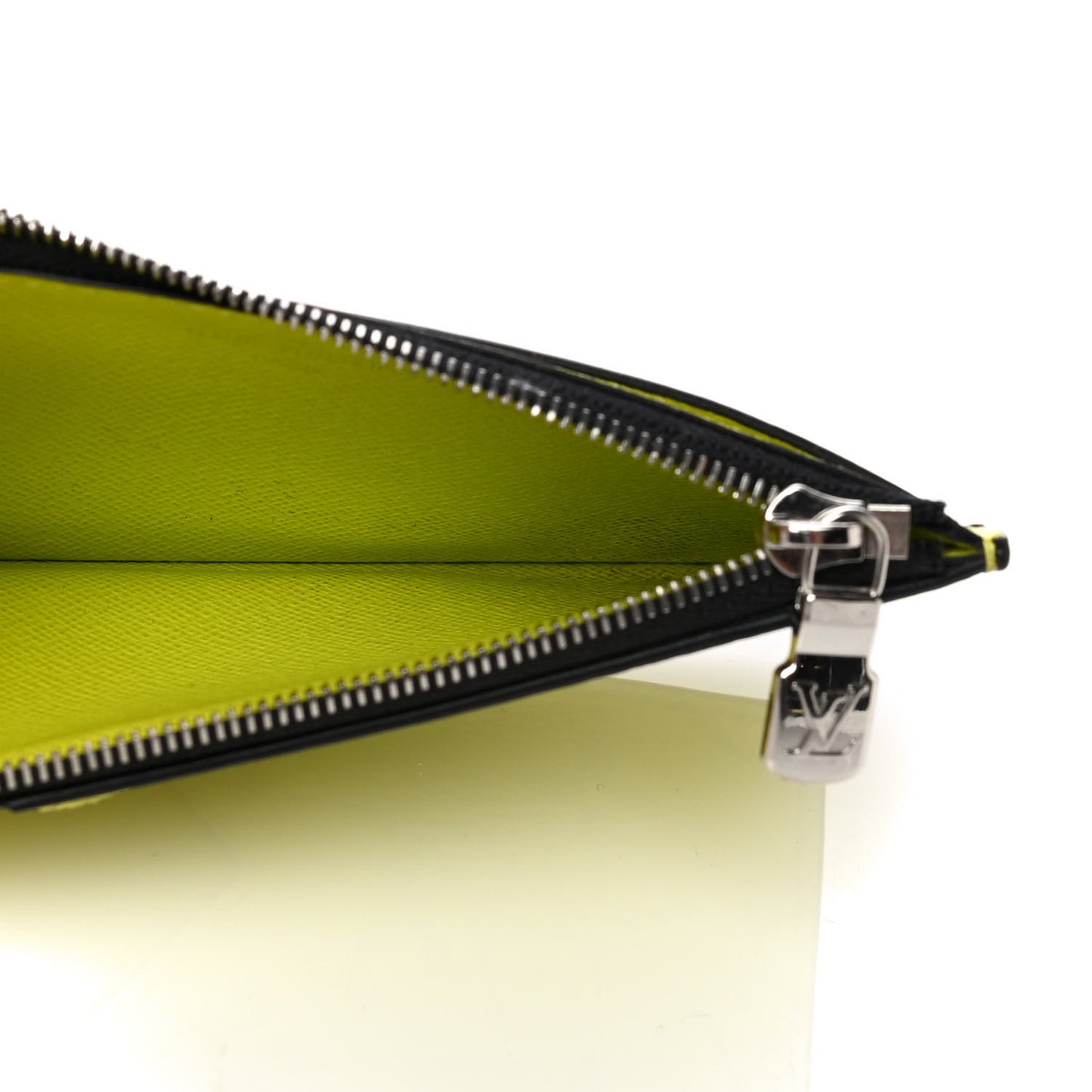 Monogram Taiga Coin Card Holder Yellow