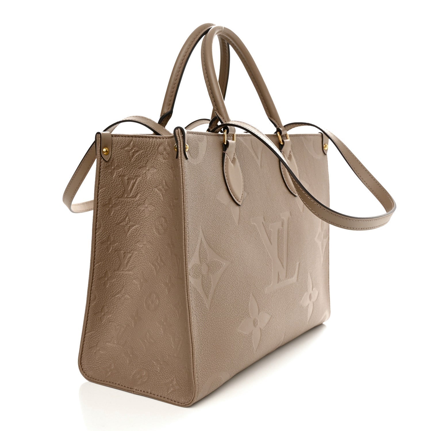 Louis Vuitton Empreinte Monogram Giant Onthego MM Tourterelle 2 of 8