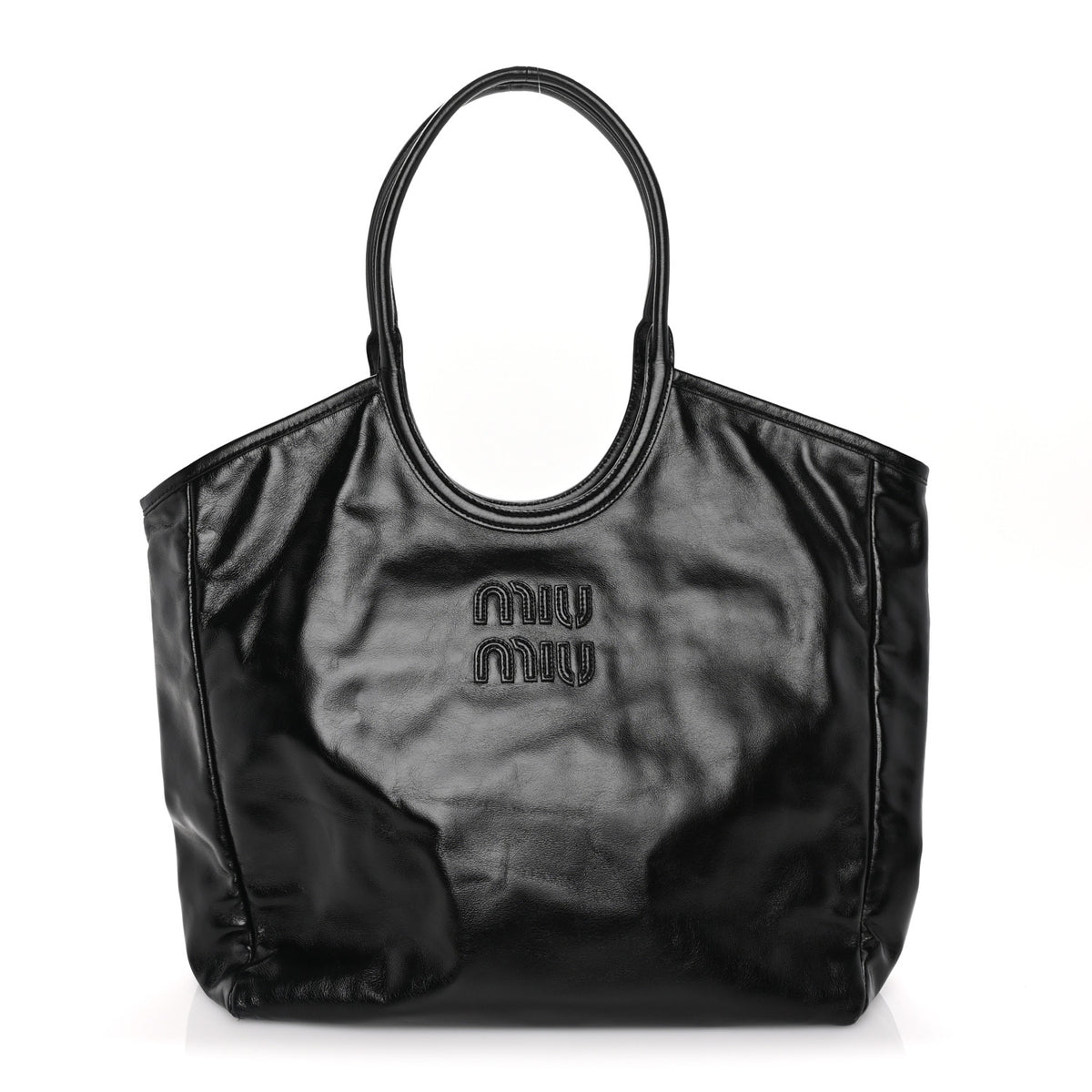 Nappa Large Ivy Tote Bag Black