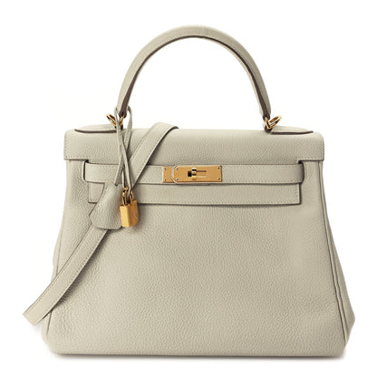 Hermes Togo Kelly Retourne 28 Beton 1 of 9