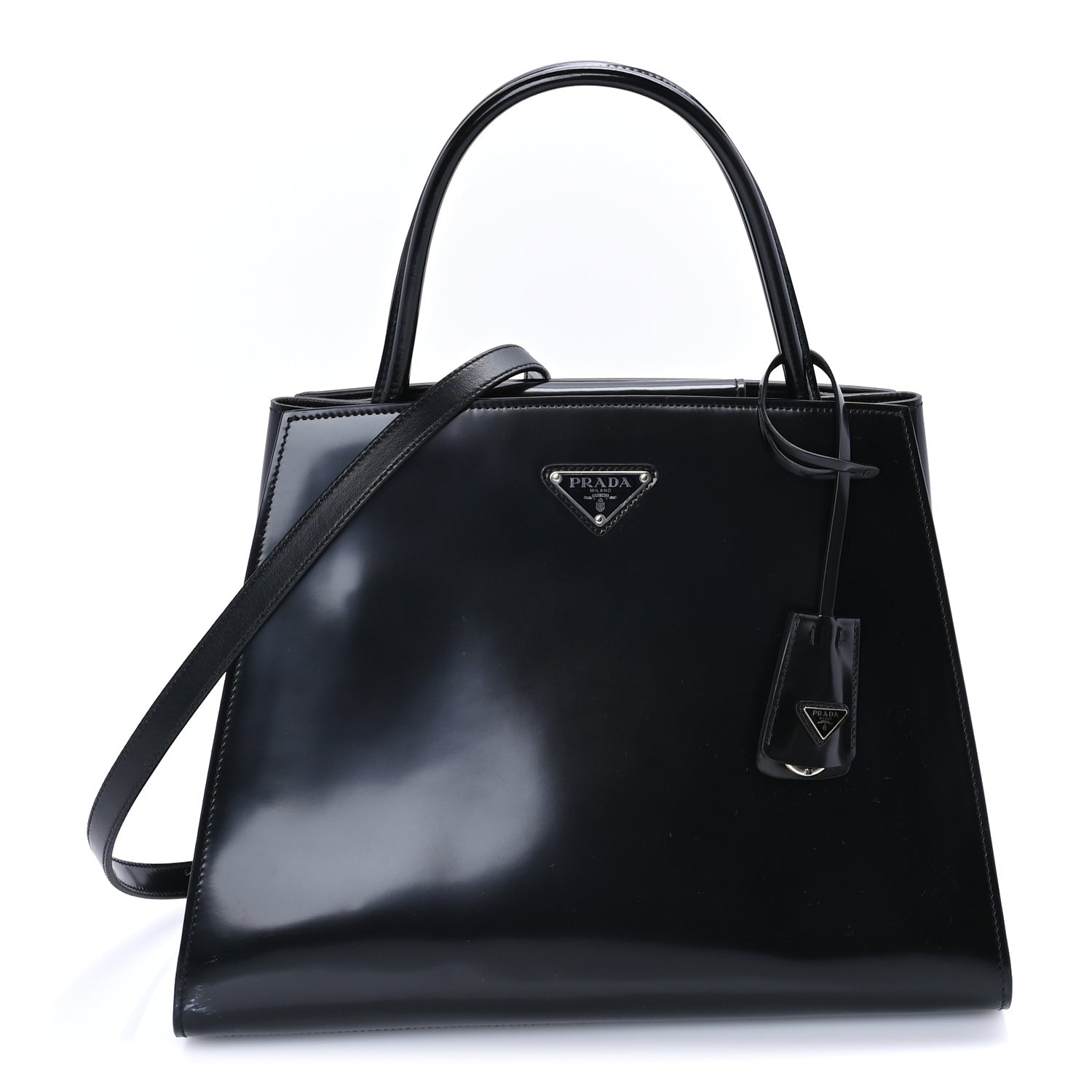 Prada Spazzolato Tote  Black 1 of 7