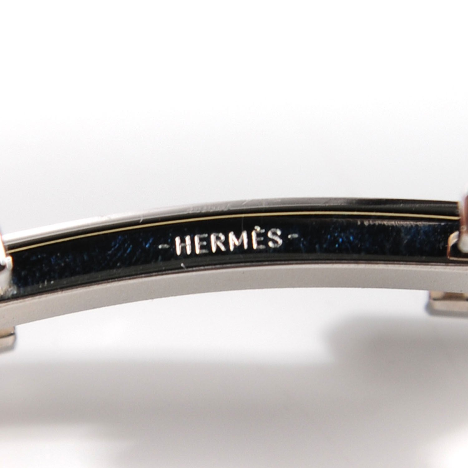 Hermes Veau Box Togo 32mm H Belt 75 Black Gold 7 of 10