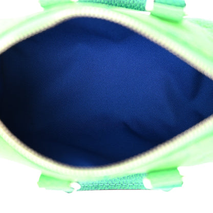Louis Vuitton Taurillon Illusion Keepall XS Bleu Vert 5 of 7