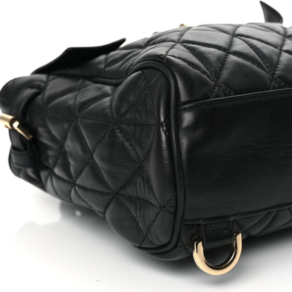 Mulberry Nappa Quilted Mini Cara Delevingne Convertible Bag Black 9 of 10