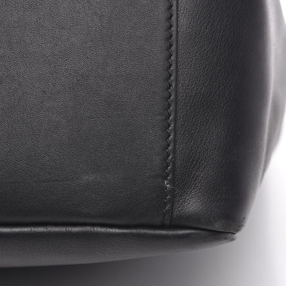 Alexander McQueen Calfskin Perforated Skull Tote Black 12 of 15