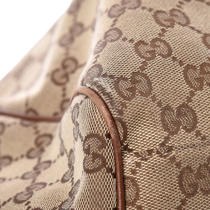 Gucci Monogram Large Sukey Tote Brown 23 of 27