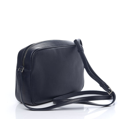 Saint Laurent Calfskin Monogram Lou Camera Bag Blue 2 of 8