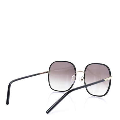 Prada Acetate Round Sunglasses SPR67X  Black 4 of 7