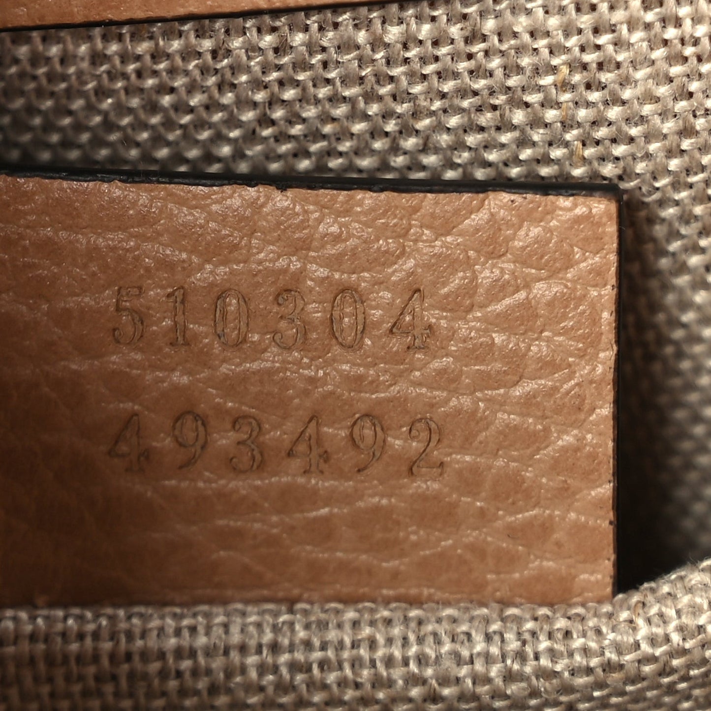 Dollar Calfskin Small Interlocking G Shoulder Bag Camelia