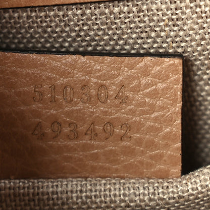 Gucci Dollar Calfskin Small Interlocking G Shoulder Bag Camelia 6 of 9