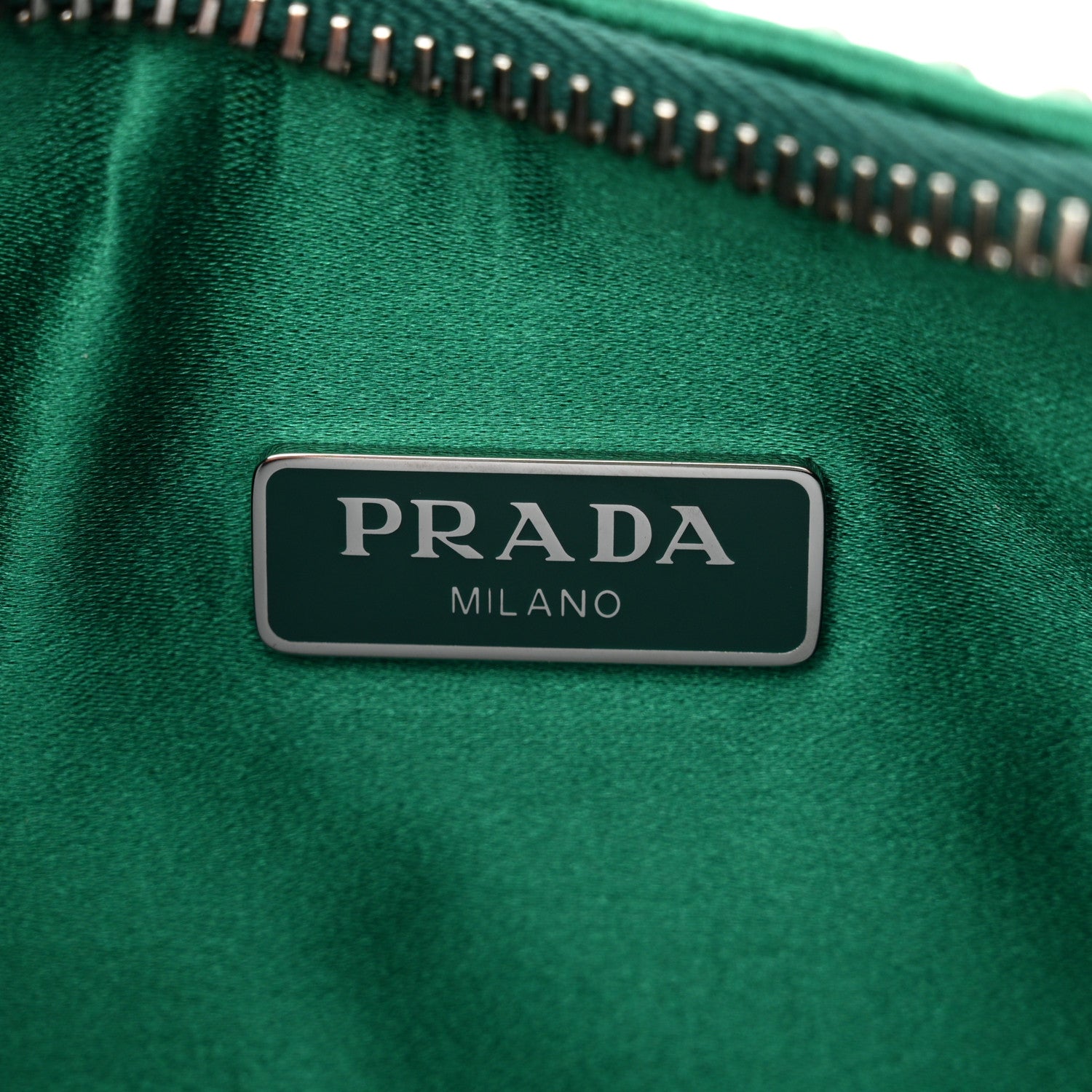 Prada Satin Crystal Re-Edition 2005 Shoulder Bag Mango 5 of 9