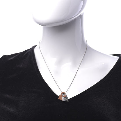 Hermes Swift Small O'Kelly Pendant Necklace Gold 2 of 8