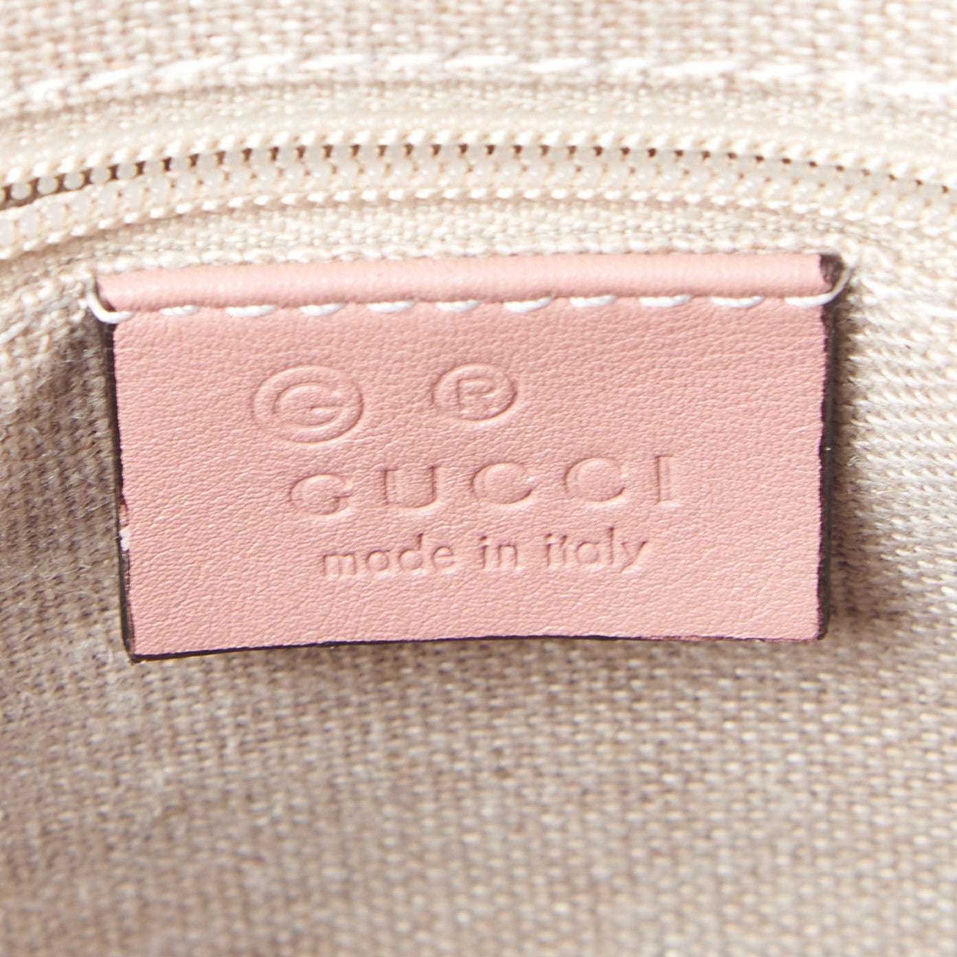 Soft Microguccissima Small Zippered Satchel Soft Pink