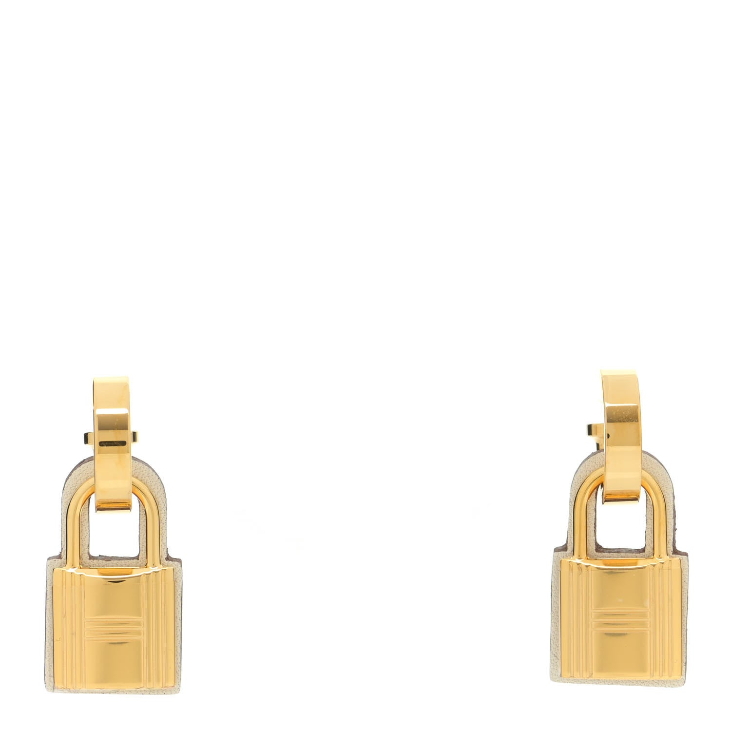 Hermes Swift O'Kelly Earrings Craie 1 of 8