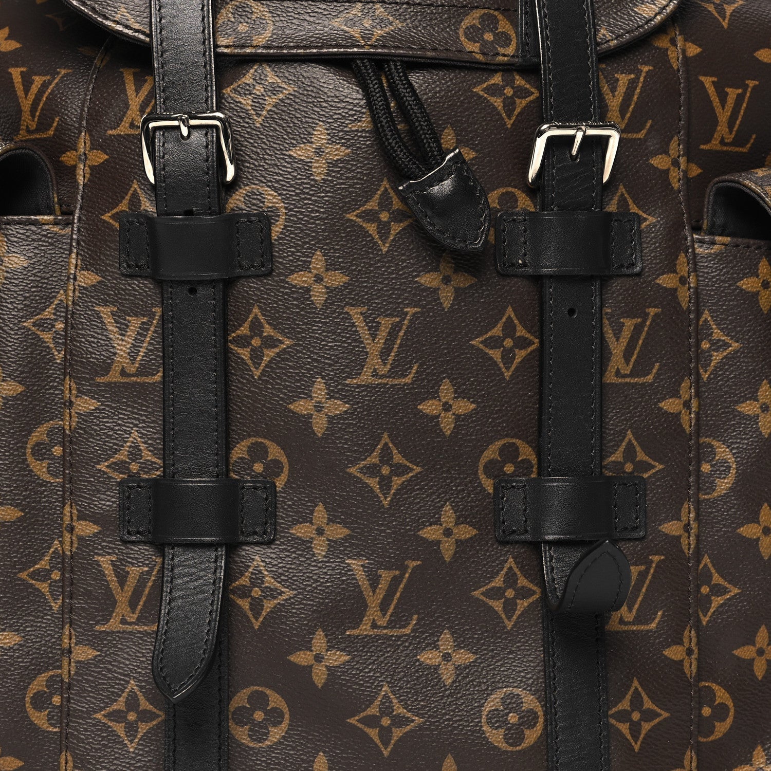 Louis Vuitton Monogram Macassar Christopher MM Backpack 7 of 7