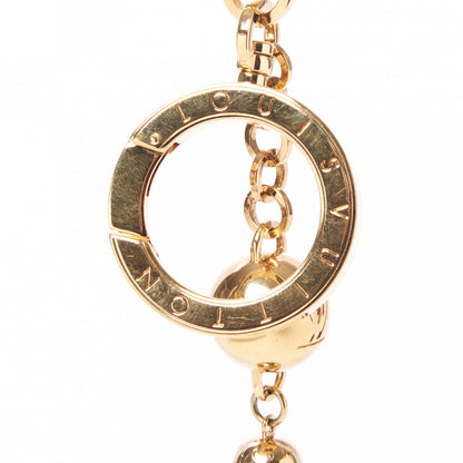 Louis Vuitton Goldtone Swing Key Holder and Bag Charm 3 of 3