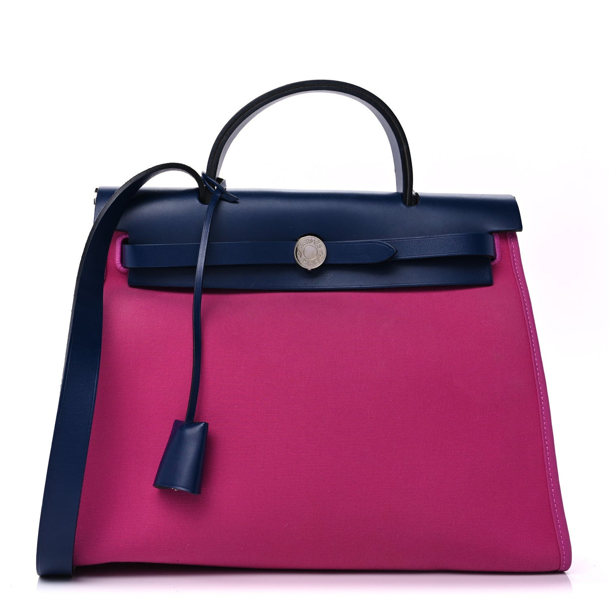 Vache Hunter Toile Officier Herbag Zip 31 PM  Magnolia Bleu Saphir