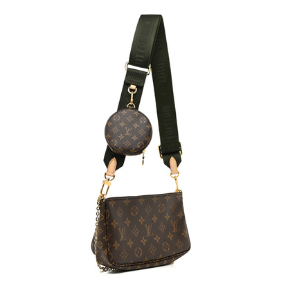 Louis Vuitton Monogram Multi Pochette Accessories Kaki 3 of 10