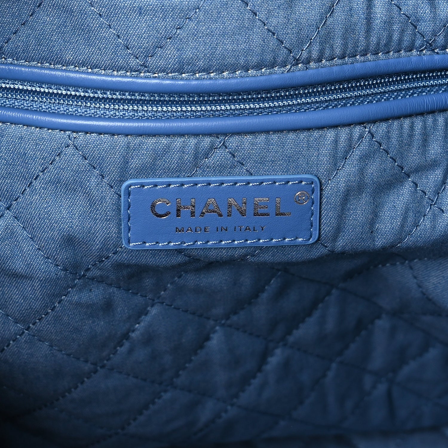Chanel Denim Sequin  22 Blue 5 of 9