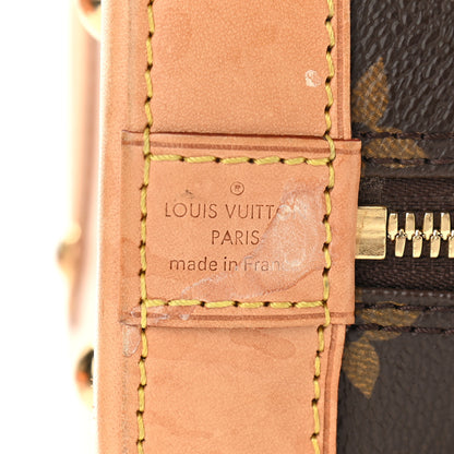 Louis Vuitton Monogram World Tour Alma BB 6 of 10