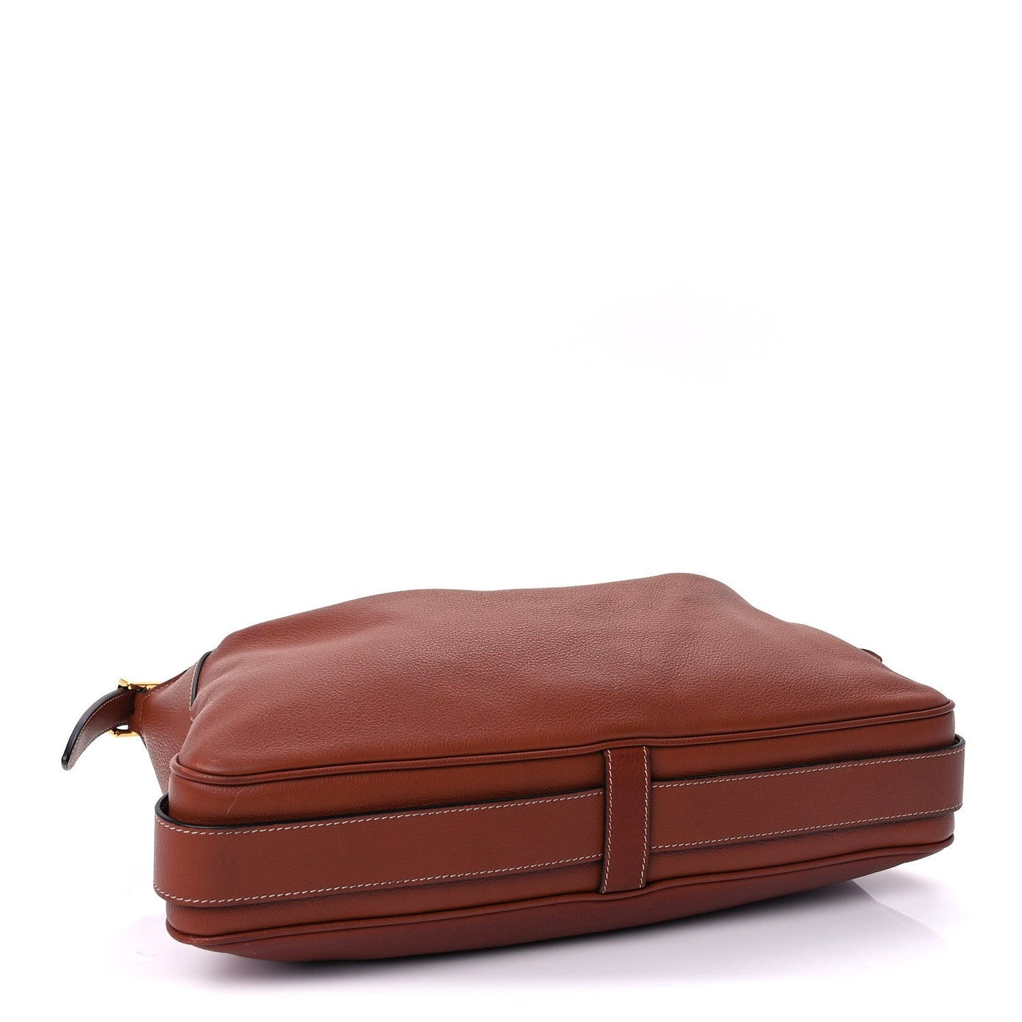Supple Calfskin Medium Romy Shoulder Bag Tan
