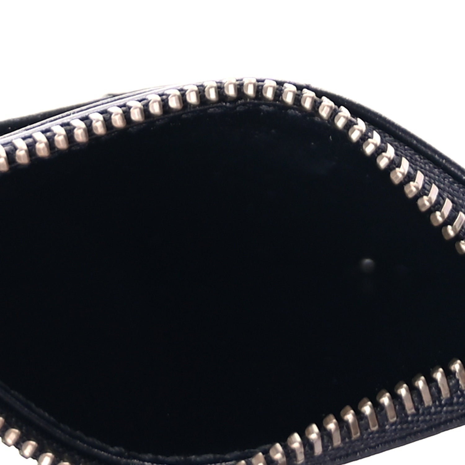 Gucci Calfskin Matelasse Chevron GG Marmont Key Case Card Holder Black 5 of 7