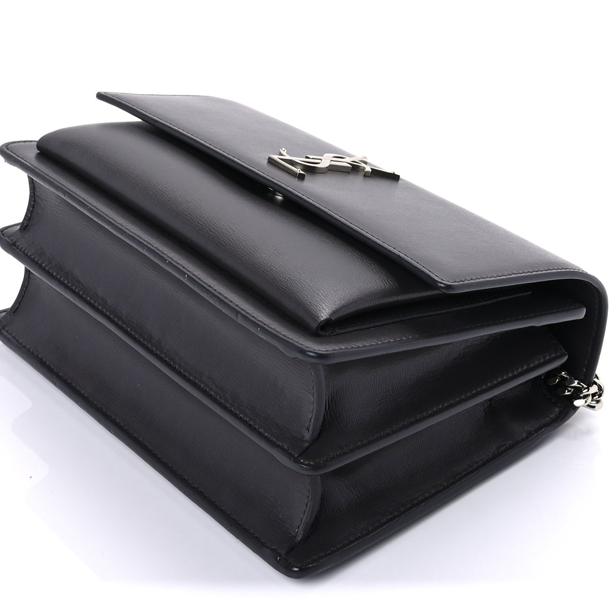Calfskin Medium Monogram Sunset Fog