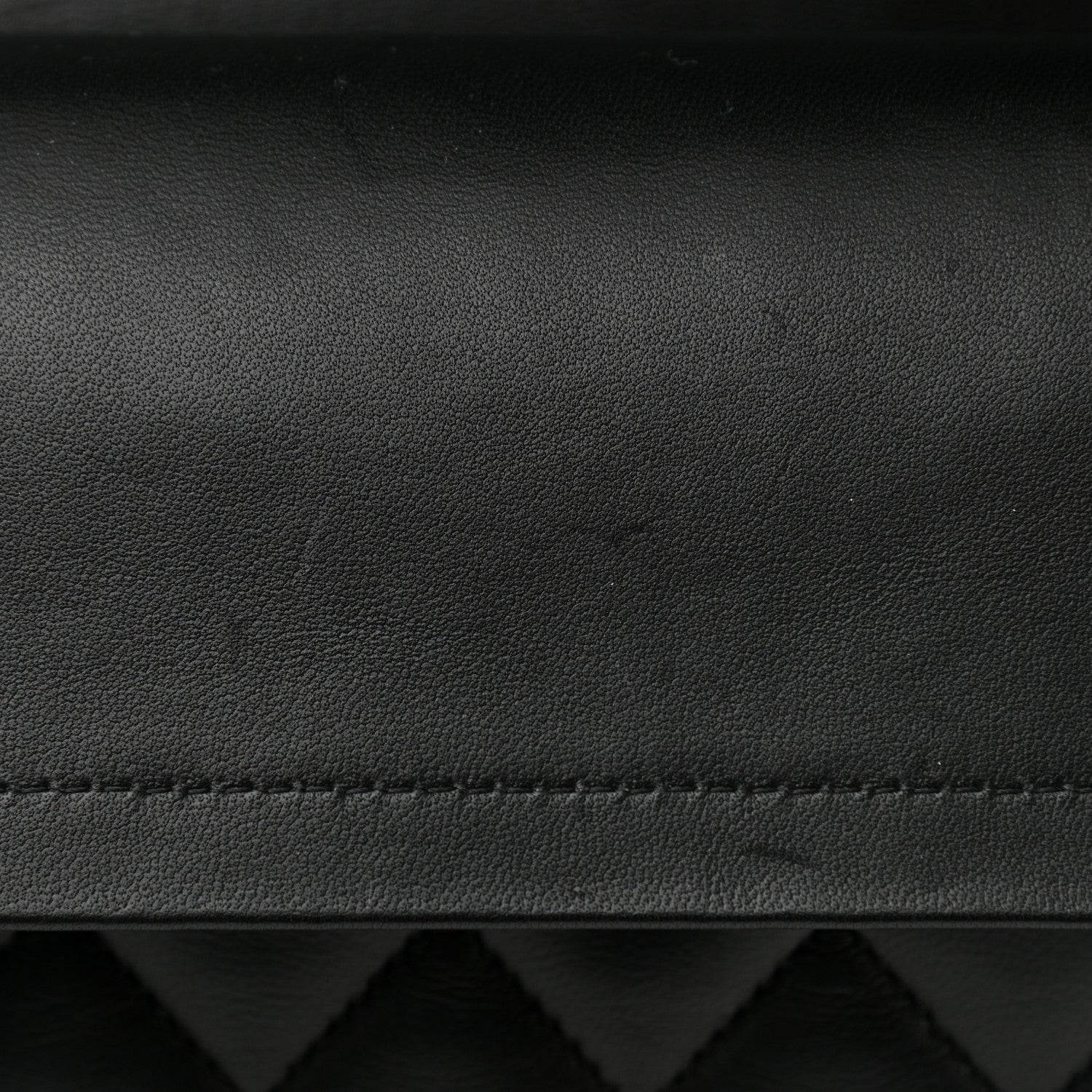 Chanel Lambskin Quilted Medium Double Flap Black 13 of 16