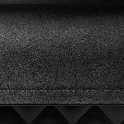 Chanel Lambskin Quilted Medium Double Flap Black 13 of 16