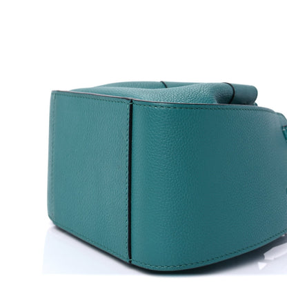 Loewe Calfskin Mini Hammock Shoulder Bag  Green 9 of 9