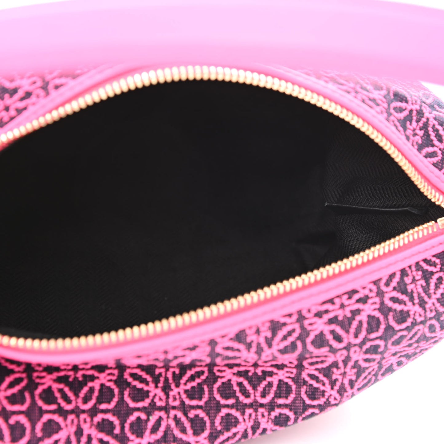 Jacquard Anagram Calfskin Small Cubi Bag Pink