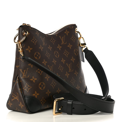 Louis Vuitton Monogram Odeon PM Black 3 of 10