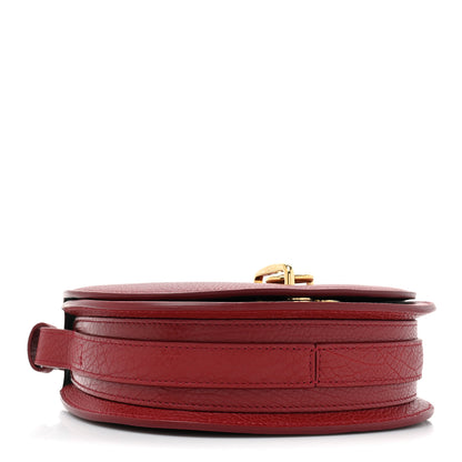 Burberry Calfskin Mini Rocking Horse Crossbody Dark Red 4 of 12