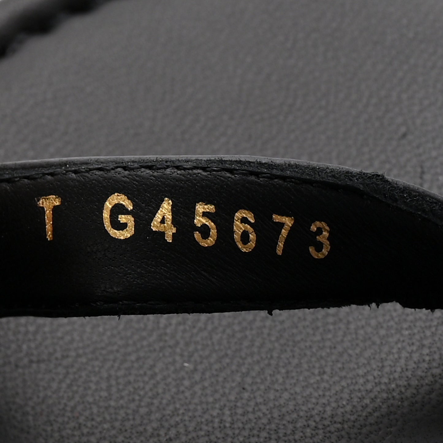Lambskin Chain Sandals 38.5 Black