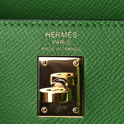Hermes Epsom Kelly Sellier 25 Vert Yucca 7 of 7
