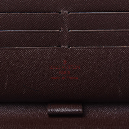 Louis Vuitton Damier Ebene Zippy Organizer Wallet 6 of 7