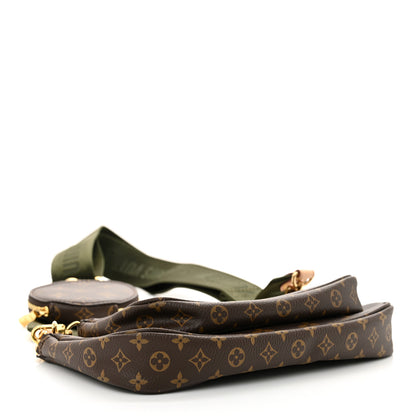 Louis Vuitton Monogram Multi Pochette Accessories Kaki 4 of 12