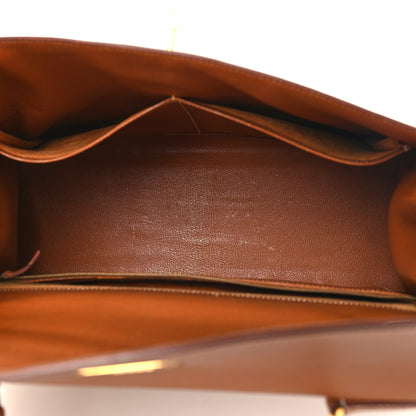 Hermes Courchevel Kelly Sellier 35 Gold 5 of 16