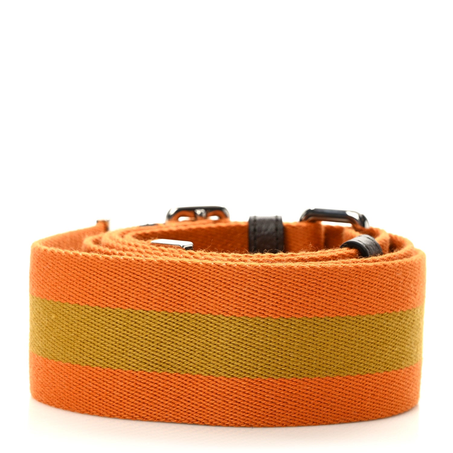 Gucci Canvas Web Shoulder Strap Orange 2 of 3
