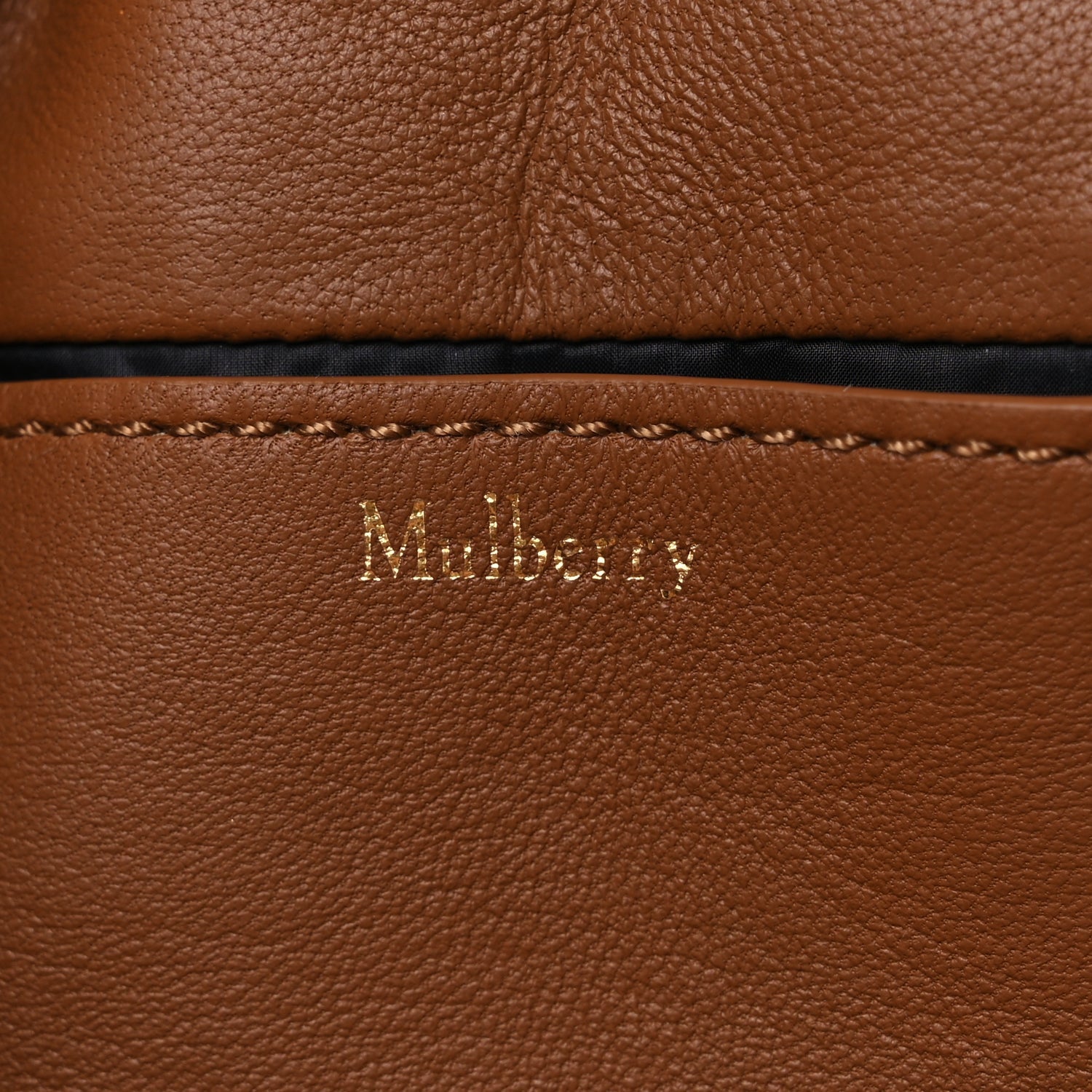 Mulberry Nappa Pillow Quilted Softie Bag Tobacco Brown 5 of 9