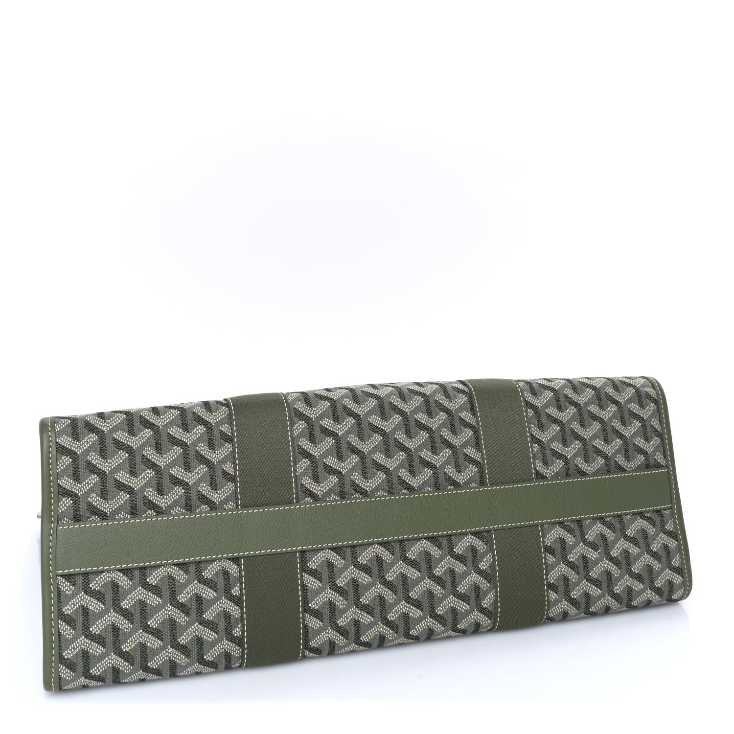 Goyard Jacquard Villette MM Tote  Khaki 3 of 7