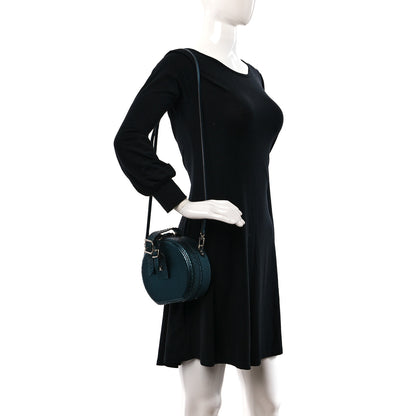 Louis Vuitton Snakeskin Petite Boite Chapeau Deep Green 2 of 8