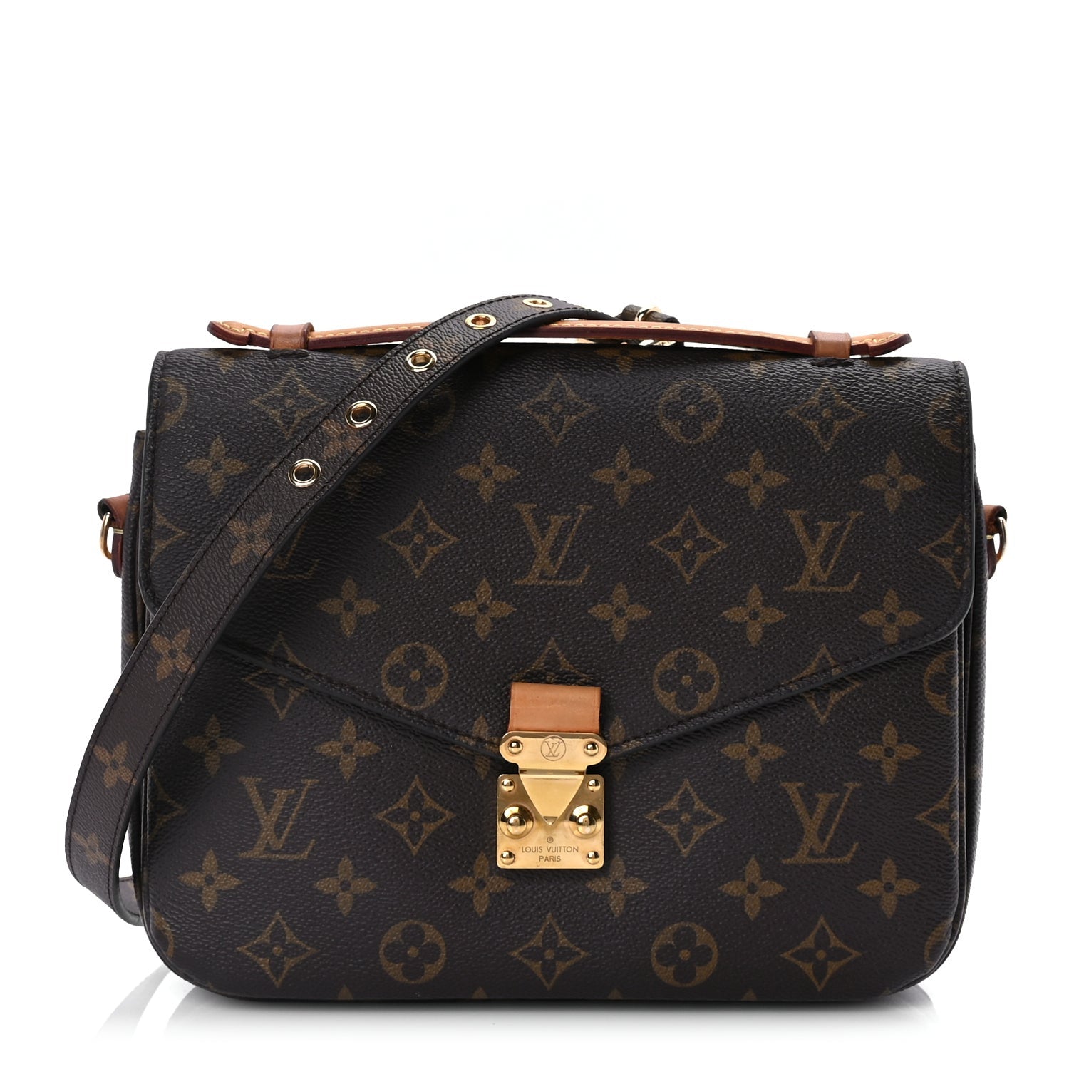 Louis Vuitton Monogram Pochette Metis Brown 1 of 8