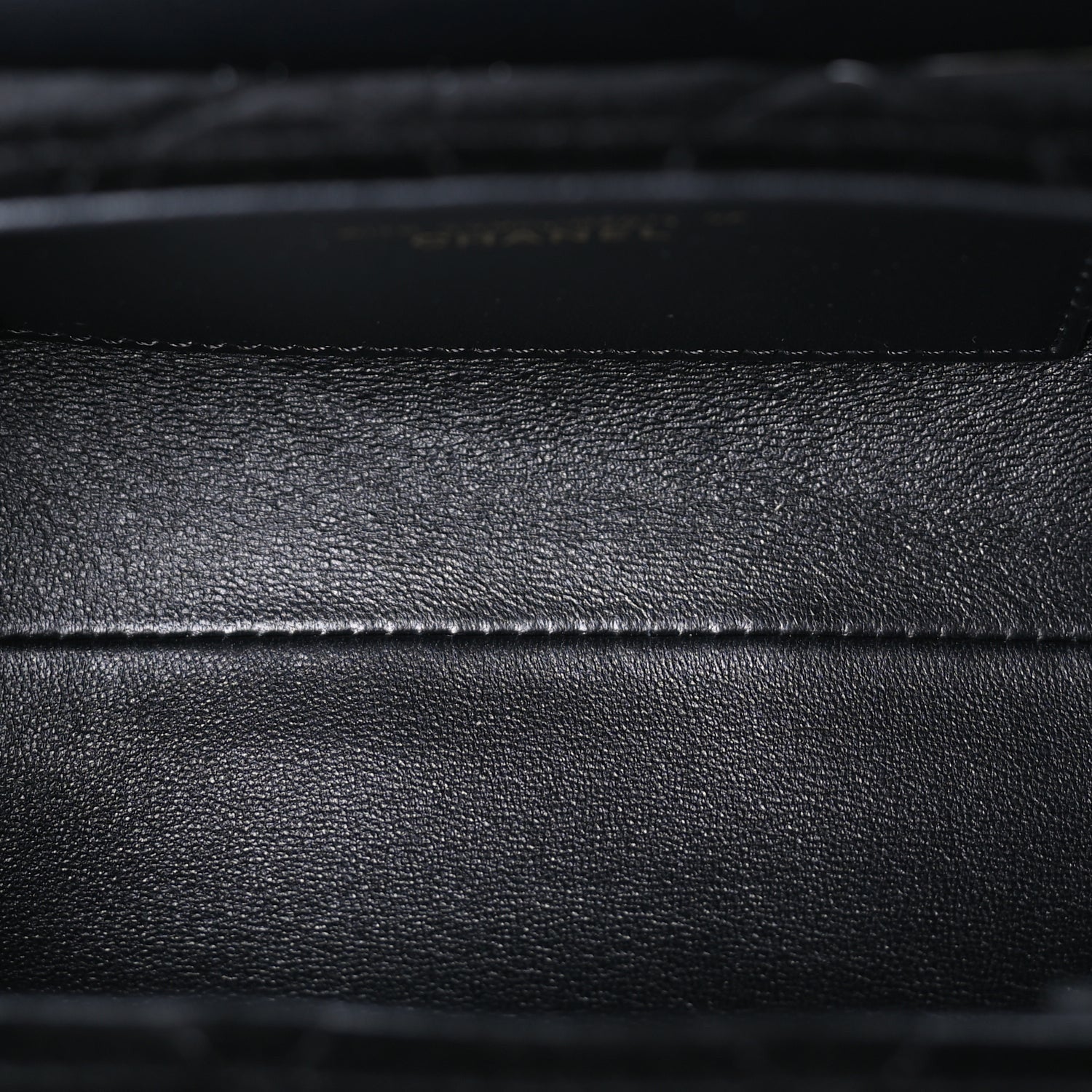 Chanel Velvet Quilted Mini Top Handle Flap  Black 5 of 7