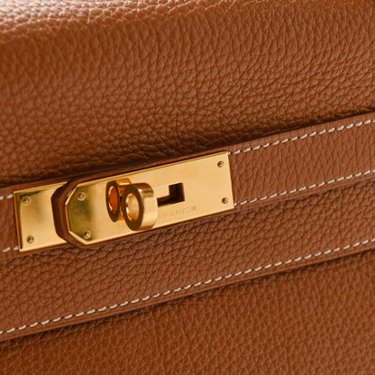 Hermes Togo Kelly Retourne 35 Gold 11 of 12